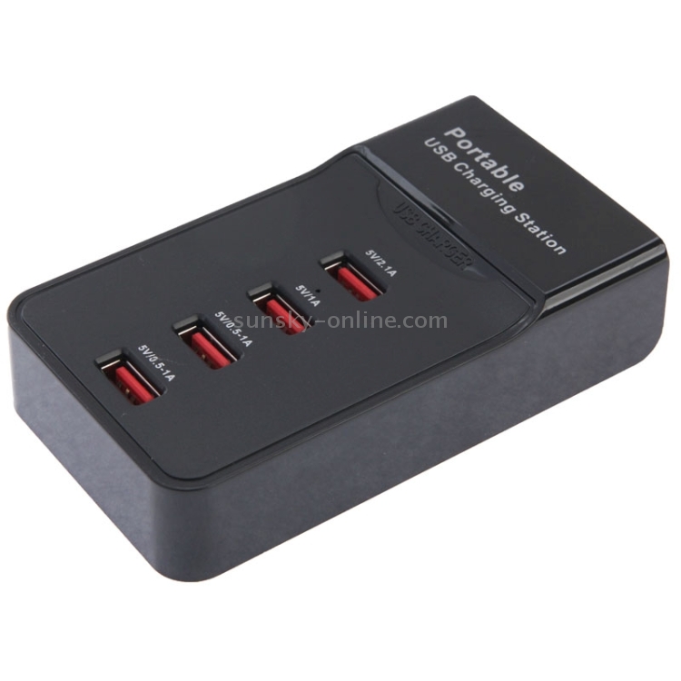 5.1A High Power 4-ports USB Universal Multi Charger Adapter Power for iPhone 6 & 6 Plus, iPhone 5 & 5C & 5S, iPad mini 1 / 2 / 3 / iPad Air 2 / iPad Air, Galaxy TAB, Note III / N9000 / i9500 etc.(Black) 5.1A High Power 4-ports USB Universal Multi Charger Adapter Power for iPhone 6 & 6 Plus, iPhone 5 & 5C & 5S, iPad mini 1 / 2 / 3 / iPad Air 2 / iPad Air, Galaxy TAB, Note III / N9000 / i9500 etc.(Black)