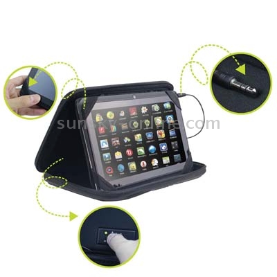 Melody Multi-function Portable Stereo Speaker / Shock-proof Bag, Suitable for Galaxy Table 7.0 / 7.7 inch / P6200 / P6800 / P3100 / P1000, and other 7.0 inch Tablet PC(Blue) Melody Multi-function Portable Stereo Speaker / Shock-proof Bag, Suitable for Galaxy Table 7.0 / 7.7 inch / P6200 / P6800 / P3100 / P1000, and other 7.0 inch Tablet PC(Blue)