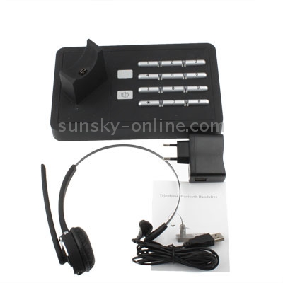 Indoor Telephone Bluetooth Handsfree / Phone Bluetooth Headset for iPhone 4 & 4S / Samsung / HTC / Nokia / Other Bluetooth Headset(Black) Indoor Telephone Bluetooth Handsfree / Phone Bluetooth Headset for iPhone 4 & 4S / Samsung / HTC / Nokia / Other Bluetooth Headset(Black)