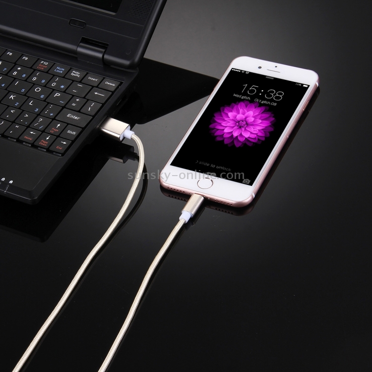 1m Micro USB & 8 Pin to USB 2.0 Nylon Woven Data / Charger Cable 1m Micro USB & 8 Pin to USB 2.0 Nylon Woven Data / Charger Cable