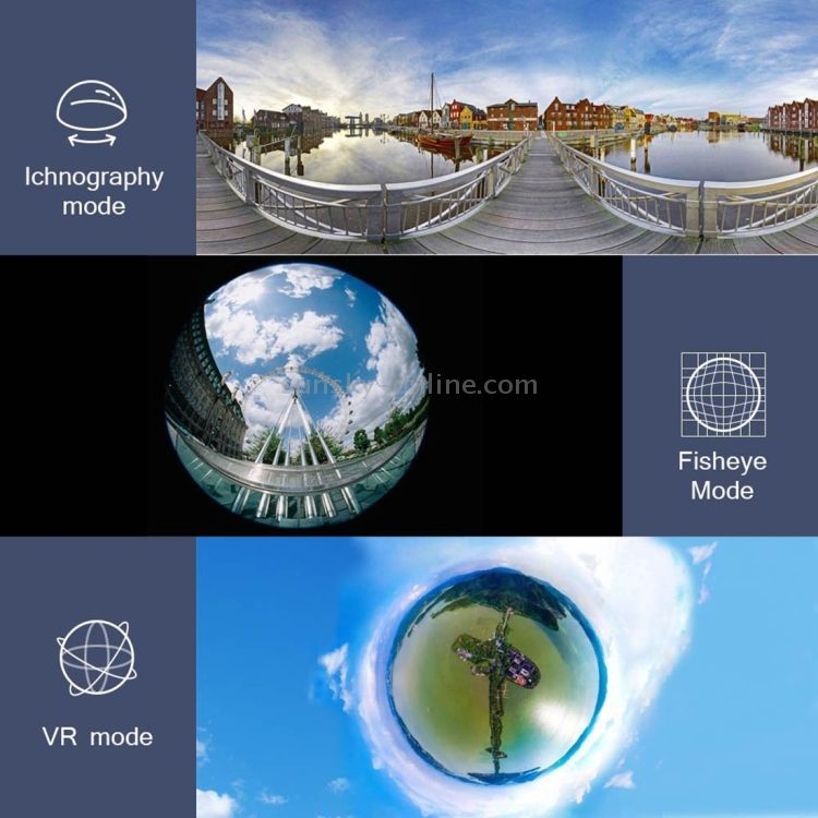 720 Degree 3.0MP Panoramic VR Camera Dual Spherical Fisheye Lens with Micro USB to Micro USB Adapter & Micro USB to USB-C / Type-C Adapter for Samsung, Huawei, Xiaomi, LG etc. Android Phones 720 Degree 3.0MP Panoramic VR Camera Dual Spherical Fisheye Lens with Micro USB to Micro USB Adapter & Micro USB to USB-C / Type-C Adapter for Samsung, Huawei, Xiaomi, LG etc. Android Phones