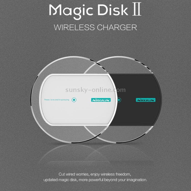 NILLKIN Magic Disk II QI Standard Smart Recognition 1A 5W Wireless Charger with Circular Blue Indicator NILLKIN Magic Disk II QI Standard Smart Recognition 1A 5W Wireless Charger with Circular Blue Indicator