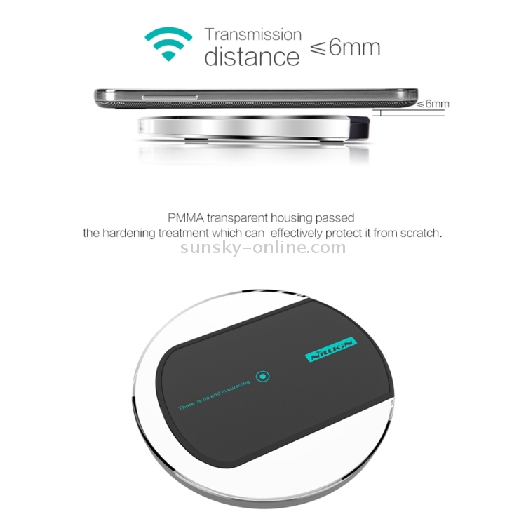 NILLKIN Magic Disk II QI Standard Smart Recognition 1A 5W Wireless Charger with Circular Blue Indicator NILLKIN Magic Disk II QI Standard Smart Recognition 1A 5W Wireless Charger with Circular Blue Indicator