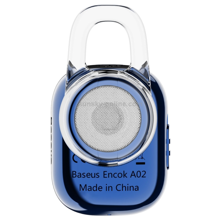 Baseus Encok A02 One-sided Touch Control Wireless Bluetooth In-Ear Plating Earphone, Support Answer / Hang Up Calls Baseus Encok A02 One-sided Touch Control Wireless Bluetooth In-Ear Plating Earphone, Support Answer / Hang Up Calls