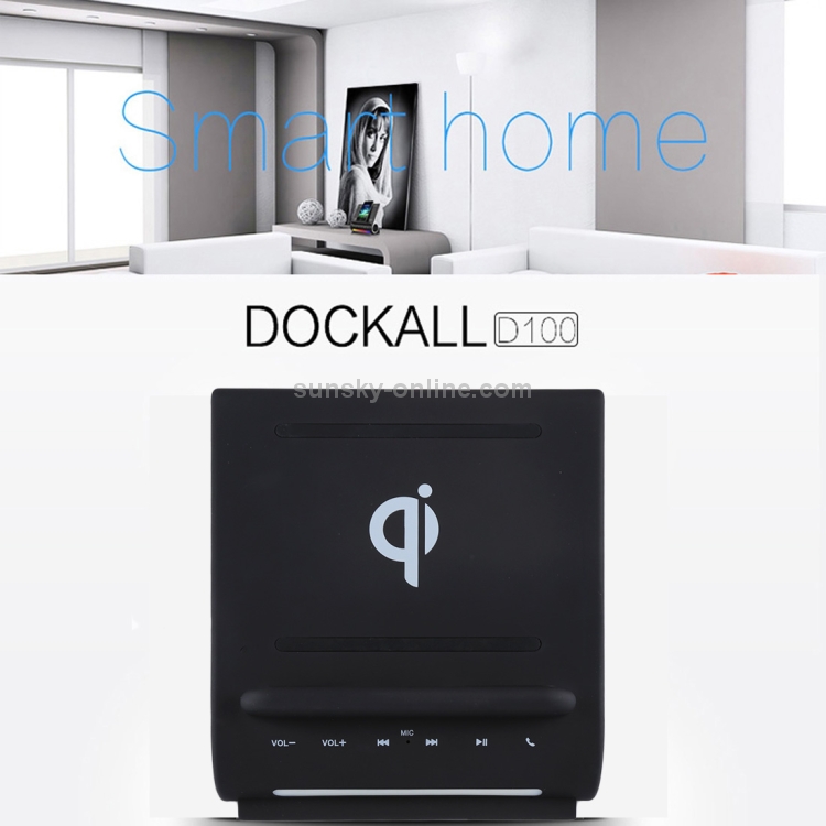 azpen D100 3 in 1 Docking Station + Bluetooth Speaker + QI Wireless Charger, CW6687E Processor, Support TF music Player(Black) azpen D100 3 in 1 Docking Station + Bluetooth Speaker + QI Wireless Charger, CW6687E Processor, Support TF music Player(Black)