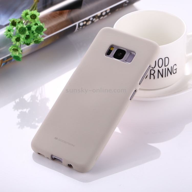 Goospery Soft Feeling สำหรับ Galaxy S8 G955 Liquid State Tpu เคสฝาหลังป้องกันอ่อนนุ่มป้องกัน 1625