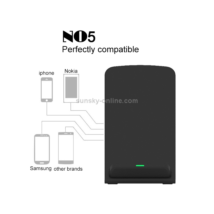 Q700 Output 5V 1.5A Qi Standard Vertical Fast Wireless Charger, Used in Support QI Sandard Phones Q700 Output 5V 1.5A Qi Standard Vertical Fast Wireless Charger, Used in Support QI Sandard Phones