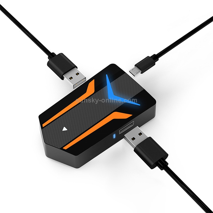 X10SE Micro USB + USB Interface 4K HD Mobile Game Expander Same Screen Device for PUBG X10SE Micro USB + USB Interface 4K HD Mobile Game Expander Same Screen Device for PUBG