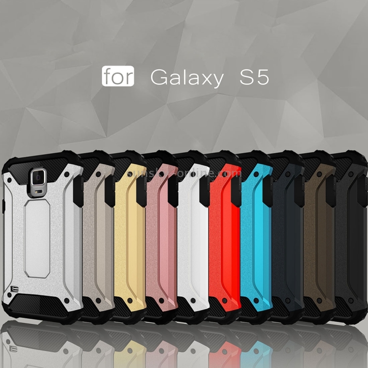 For Galaxy S5 / G900 Tough Armor TPU + PC Combination Case(Black) For Galaxy S5 / G900 Tough Armor TPU + PC Combination Case(Black)