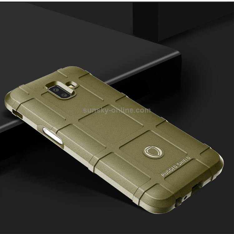 Full Coverage Shockproof TPU Case for Samsung Galaxy J6+(Green) Full Coverage Shockproof TPU Case for Samsung Galaxy J6+(Green)