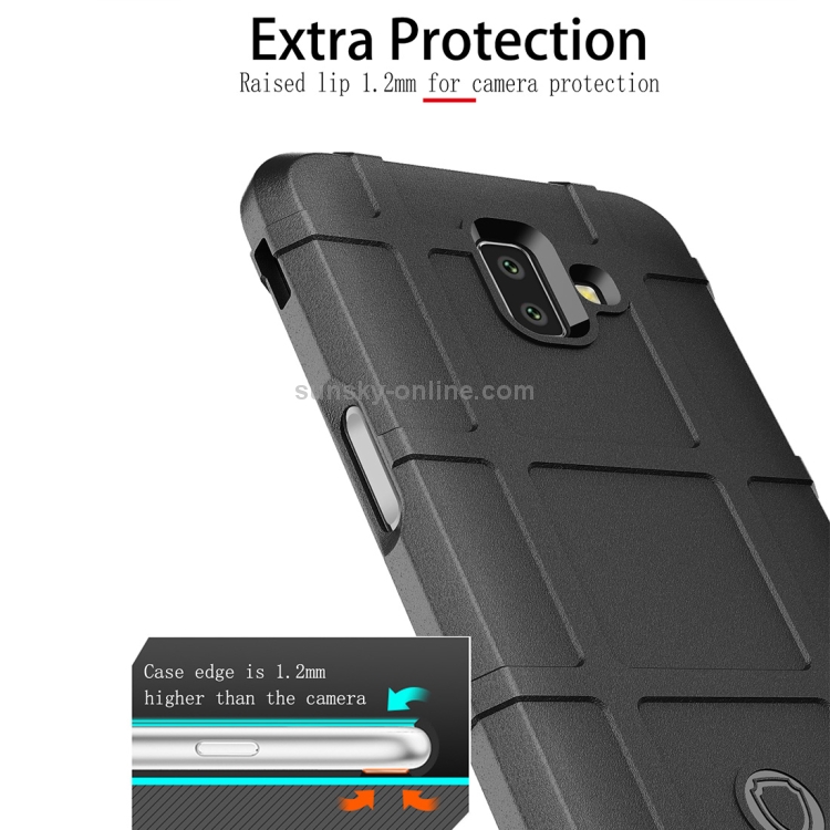 Full Coverage Shockproof TPU Case for Samsung Galaxy J6+(Green) Full Coverage Shockproof TPU Case for Samsung Galaxy J6+(Green)