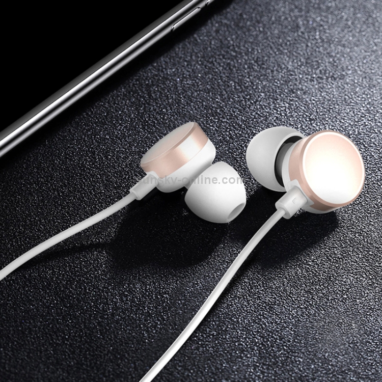 TOTUDESIGN EAUA-014 1.2m 3.5mm Plug Metal Wire Control In-Ear Earphone(White) TOTUDESIGN EAUA-014 1.2m 3.5mm Plug Metal Wire Control In-Ear Earphone(White)