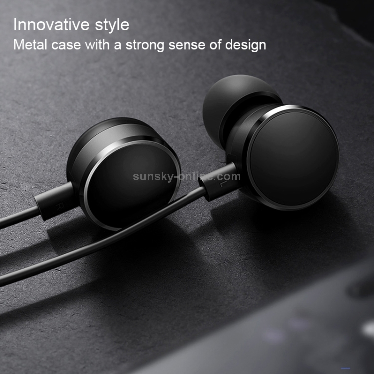 TOTUDESIGN EAUA-014 1.2m 3.5mm Plug Metal Wire Control In-Ear Earphone(White) TOTUDESIGN EAUA-014 1.2m 3.5mm Plug Metal Wire Control In-Ear Earphone(White)