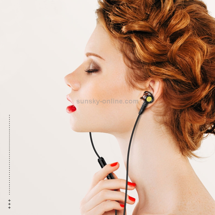 TOTUDESIGN EAUA-017 Yellow Pear Series Wire Control In-Ear Earphone TOTUDESIGN EAUA-017 Yellow Pear Series Wire Control In-Ear Earphone