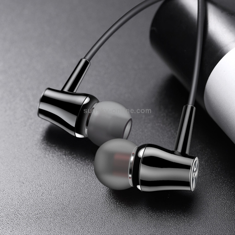 TOTUDESIGN EAUA-019 3.5mm Jack Wire Control Earphone, Support Call, Length: 1.2m(Black) TOTUDESIGN EAUA-019 3.5mm Jack Wire Control Earphone, Support Call, Length: 1.2m(Black)