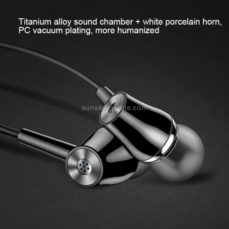 TOTUDESIGN EAUA-019 3.5mm Jack Wire Control Earphone, Support Call, Length: 1.2m(Black) TOTUDESIGN EAUA-019 3.5mm Jack Wire Control Earphone, Support Call, Length: 1.2m(Black)