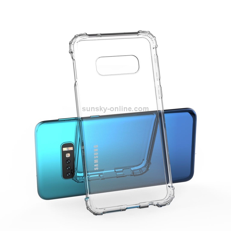 Transparent Shockproof TPU Case for Galaxy S10e(Transparent) Transparent Shockproof TPU Case for Galaxy S10e(Transparent)