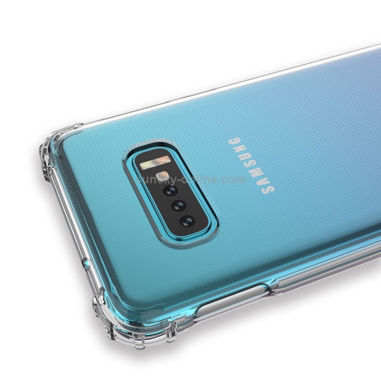 Transparent Shockproof TPU Case for Galaxy S10e(Transparent) Transparent Shockproof TPU Case for Galaxy S10e(Transparent)
