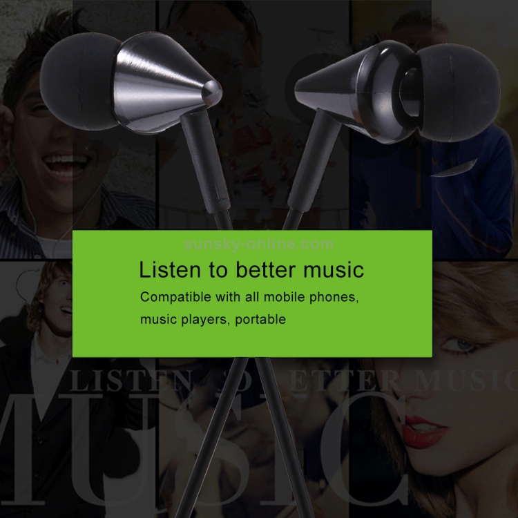 U-23 1.2m Bass Stereo Sound In-ear Wire Control Earphone with Mic U-23 1.2m Bass Stereo Sound In-ear Wire Control Earphone with Mic