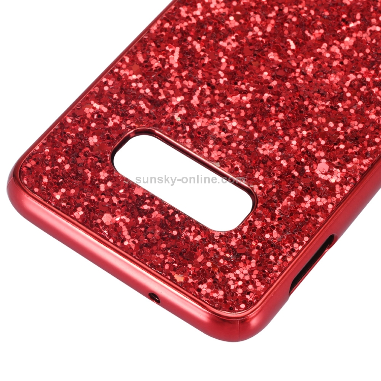 Glitter Powder Shockproof TPU Protective Case for Galaxy S10+ (Black) Glitter Powder Shockproof TPU Protective Case for Galaxy S10+ (Black)