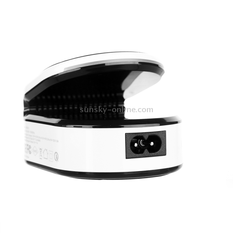 50W 10A 3 USB Ports Quick Charge 3.0 + Qi Standard Wireless Charger for iPhone 8 / 8 Plus / X & Galaxy S7 Edge / S7 / S6 / Note 5, HTC, Sony, Nokia, LG, US Plug(White) 50W 10A 3 USB Ports Quick Charge 3.0 + Qi Standard Wireless Charger for iPhone 8 / 8 Plus / X & Galaxy S7 Edge / S7 / S6 / Note 5, HTC, Sony, Nokia, LG, US Plug(White)