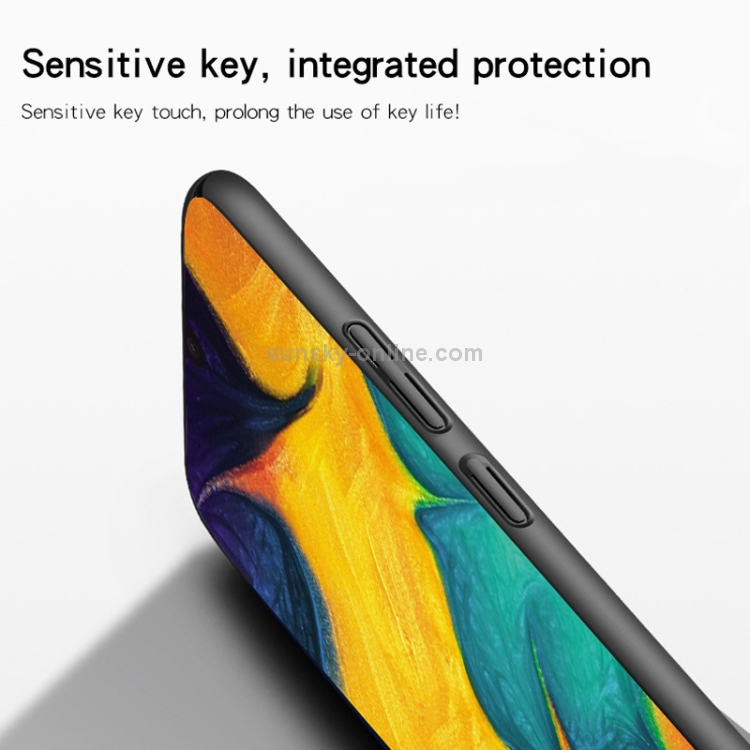 MOFI Frosted PC Ultra-thin Full Coverage Case for Galaxy A40 (Black) MOFI Frosted PC Ultra-thin Full Coverage Case for Galaxy A40 (Black)
