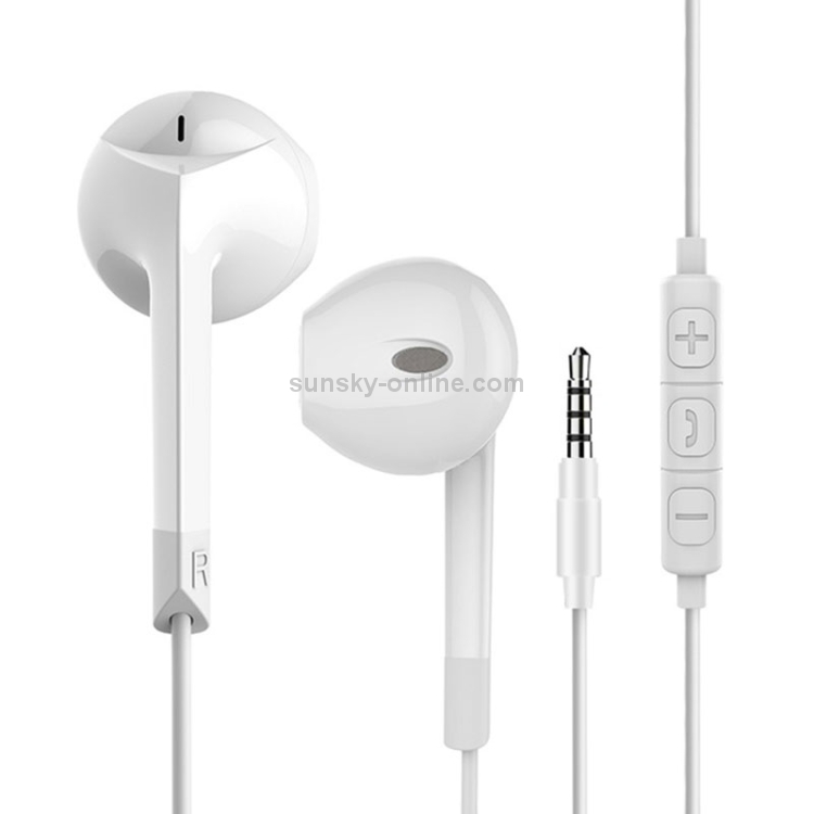 Langsdom V6 Flat Earphones(White) Langsdom V6 Flat Earphones(White)