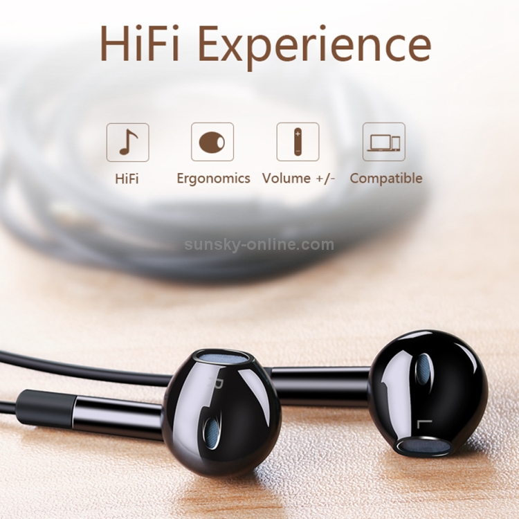 Langsdom V6 Flat Earphones(White) Langsdom V6 Flat Earphones(White)