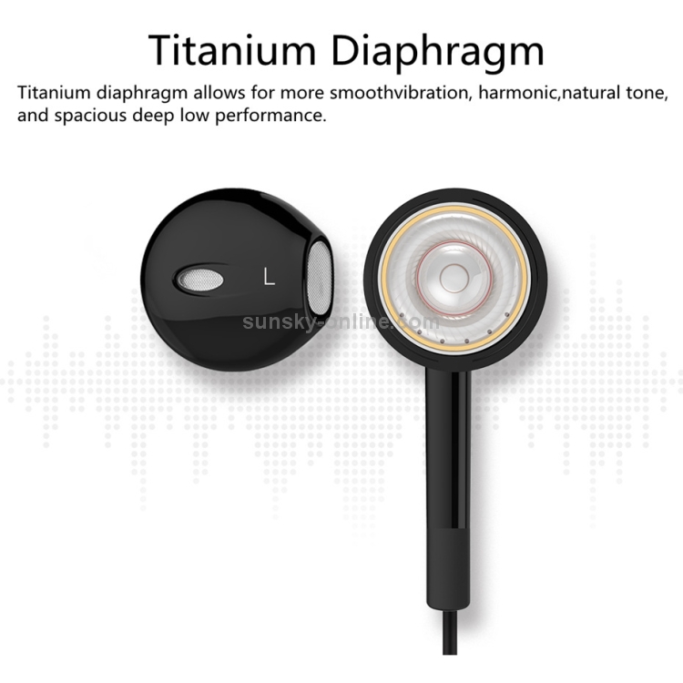 Langsdom V6 Flat Earphones(White) Langsdom V6 Flat Earphones(White)