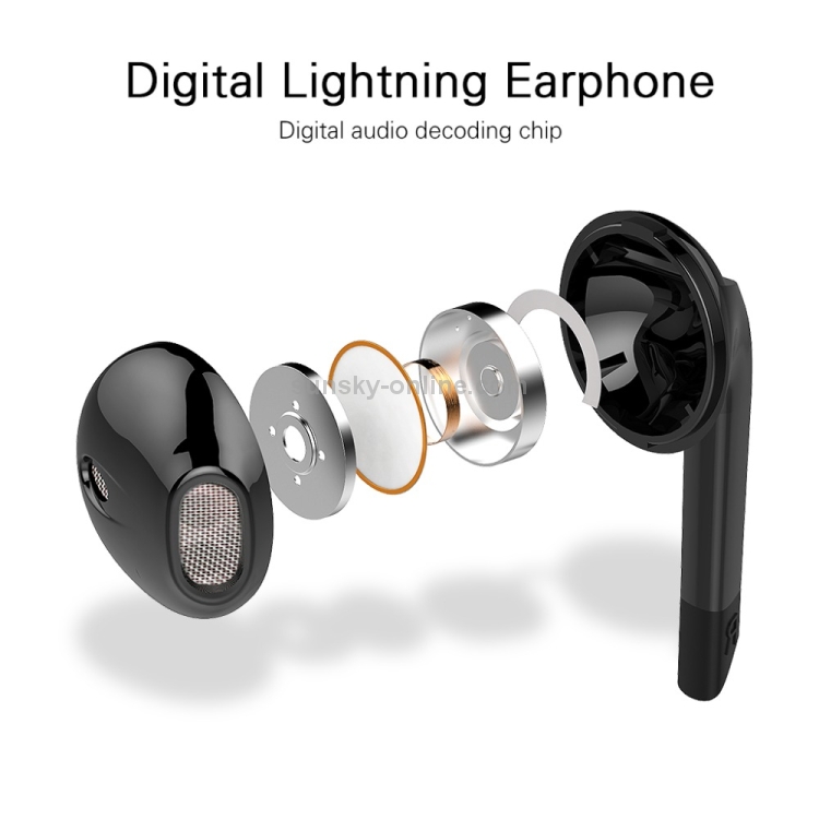 Langsdom V6 Flat Earphones(White) Langsdom V6 Flat Earphones(White)