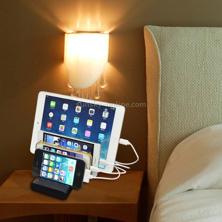 YM-UD04(5.1A) 4-Port USB Charging Dock Docking Station YM-UD04(5.1A) 4-Port USB Charging Dock Docking Station