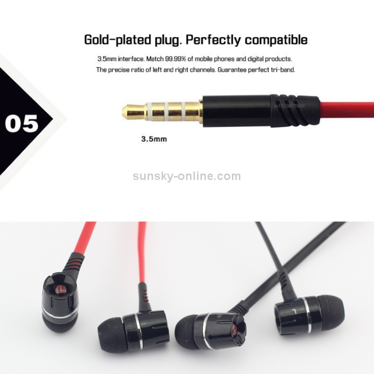 Langsdom in-ear Headphones(Red) Langsdom in-ear Headphones(Red)