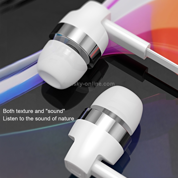 Langsdom MJ61 In-Ear Round Wire Headphones(White) Langsdom MJ61 In-Ear Round Wire Headphones(White)
