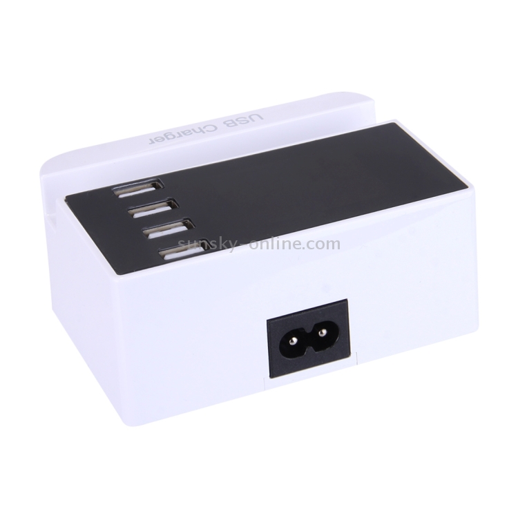 4 USB Ports 3.5A Travel Charger with LCD Screen & Holder Design 4 USB Ports 3.5A Travel Charger with LCD Screen & Holder Design
