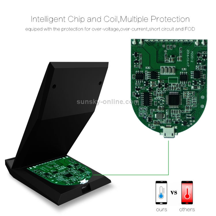 M220 10W (Max) Output 2-Coil Vertical and Horizontal Holder Fast Charging QI Wireless Charger Stand M220 10W (Max) Output 2-Coil Vertical and Horizontal Holder Fast Charging QI Wireless Charger Stand