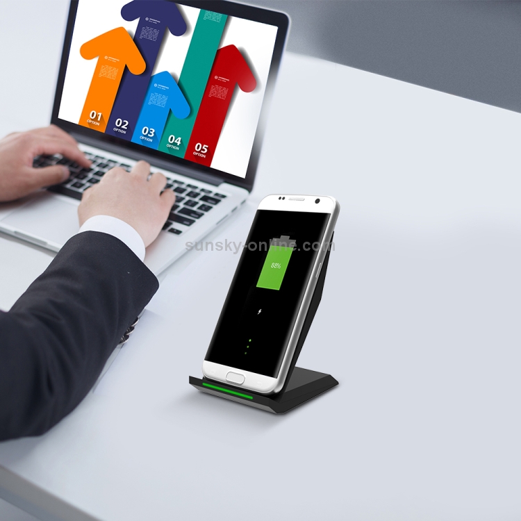 M220 10W (Max) Output 2-Coil Vertical and Horizontal Holder Fast Charging QI Wireless Charger Stand M220 10W (Max) Output 2-Coil Vertical and Horizontal Holder Fast Charging QI Wireless Charger Stand