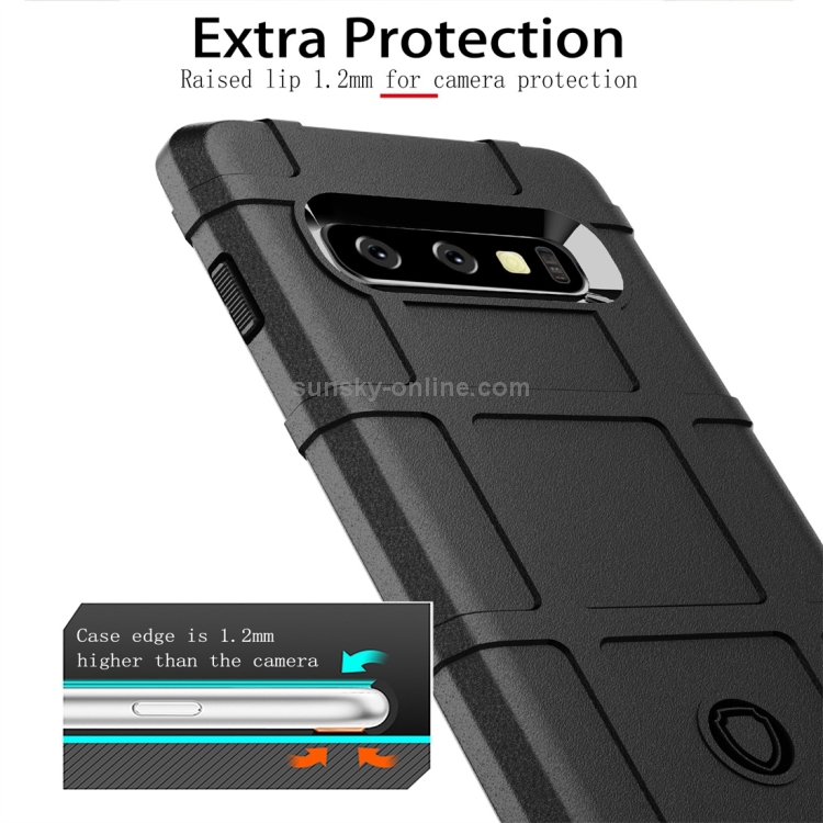 Full Coverage Shockproof TPU Case for Galaxy S10 (Blue) Full Coverage Shockproof TPU Case for Galaxy S10 (Blue)