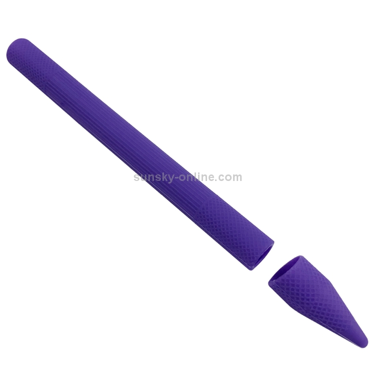 Stylus Pen Silica Gel Protective Case for Microsoft Surface Pro 5 / 6 (Purple) Stylus Pen Silica Gel Protective Case for Microsoft Surface Pro 5 / 6 (Purple)