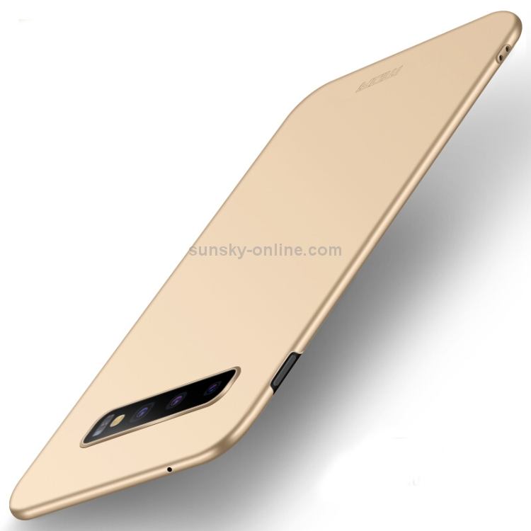MOFI Frosted PC Ultra-thin Full Coverage Case for Galaxy S10 (Gold) MOFI Frosted PC Ultra-thin Full Coverage Case for Galaxy S10 (Gold)
