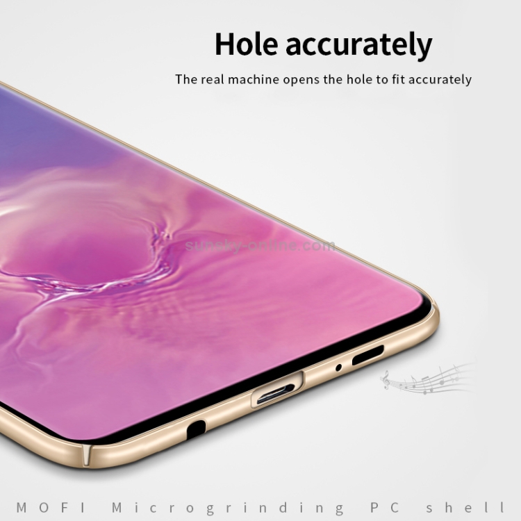MOFI Frosted PC Ultra-thin Full Coverage Case for Galaxy S10 (Gold) MOFI Frosted PC Ultra-thin Full Coverage Case for Galaxy S10 (Gold)