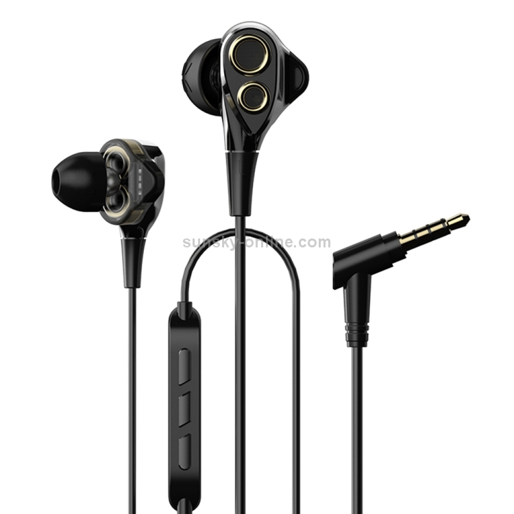 UiiSii BA-T8S Universal HIFI Moving Coil + Moving Iron Horn Drivers In-Ear Earphone(Black) UiiSii BA-T8S Universal HIFI Moving Coil + Moving Iron Horn Drivers In-Ear Earphone(Black)