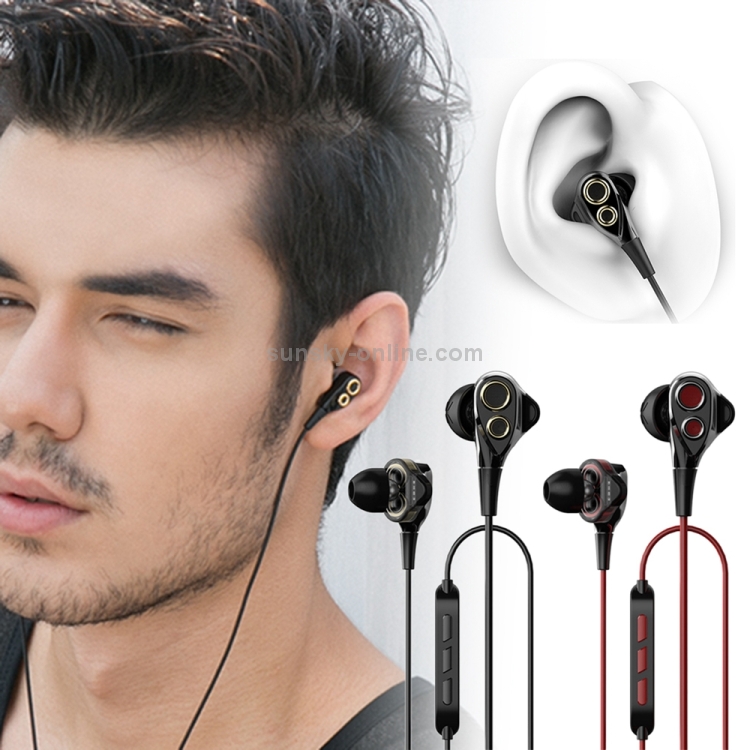 UiiSii BA-T8S Universal HIFI Moving Coil + Moving Iron Horn Drivers In-Ear Earphone(Black) UiiSii BA-T8S Universal HIFI Moving Coil + Moving Iron Horn Drivers In-Ear Earphone(Black)
