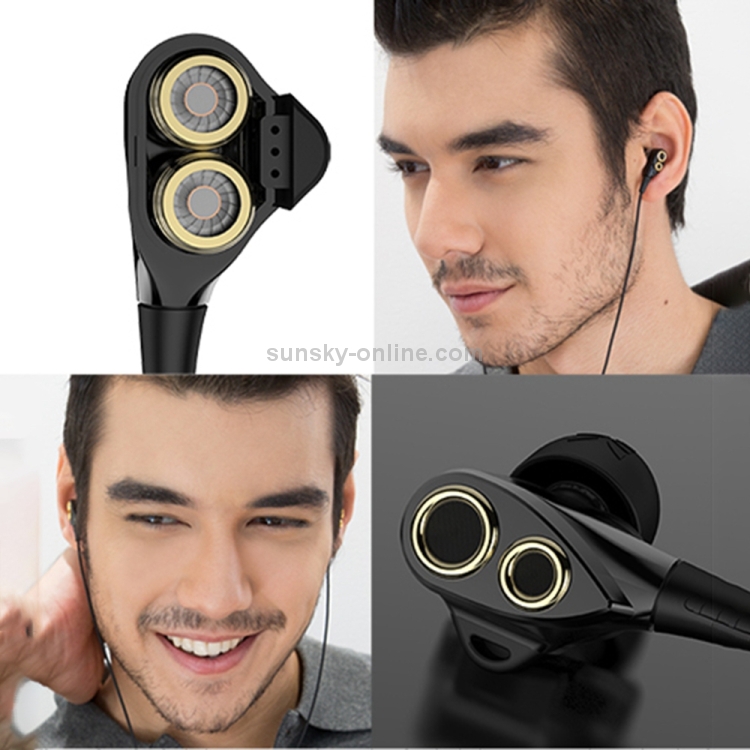 UiiSii BA-T8S Universal HIFI Moving Coil + Moving Iron Horn Drivers In-Ear Earphone(Black) UiiSii BA-T8S Universal HIFI Moving Coil + Moving Iron Horn Drivers In-Ear Earphone(Black)