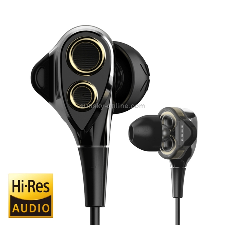 UiiSii BA-T8S Universal HIFI Moving Coil + Moving Iron Horn Drivers In-Ear Earphone(Black) UiiSii BA-T8S Universal HIFI Moving Coil + Moving Iron Horn Drivers In-Ear Earphone(Black)