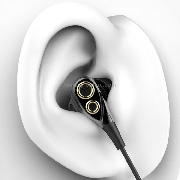 UiiSii BA-T8S Universal HIFI Moving Coil + Moving Iron Horn Drivers In-Ear Earphone(Black) UiiSii BA-T8S Universal HIFI Moving Coil + Moving Iron Horn Drivers In-Ear Earphone(Black)