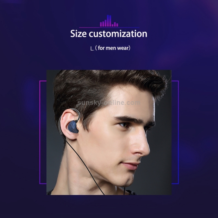 UiiSii CM5 Universal Lovers Dual Dynamic Drivers Music In-Ear Earphone for Men(Blue) UiiSii CM5 Universal Lovers Dual Dynamic Drivers Music In-Ear Earphone for Men(Blue)