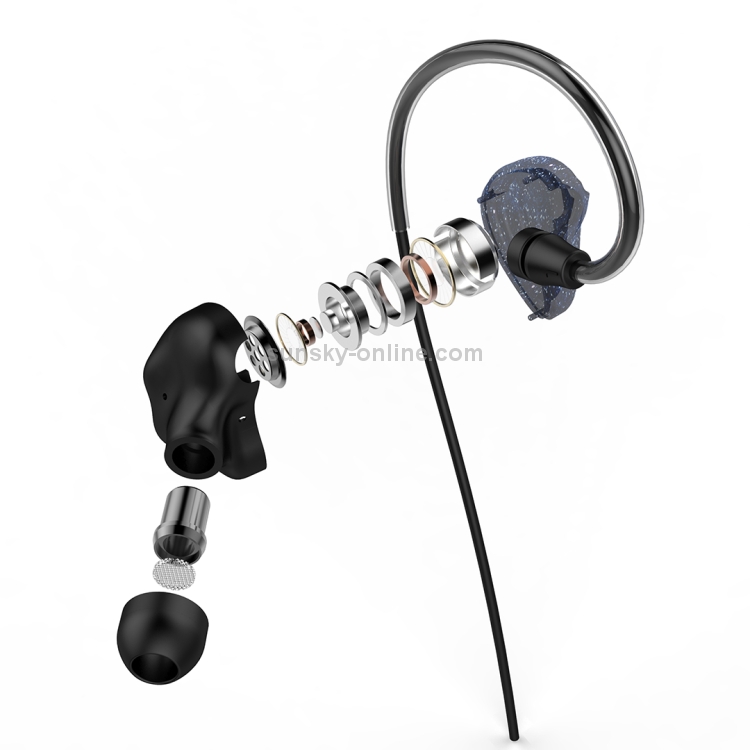 UiiSii CM5 Universal Lovers Dual Dynamic Drivers Music In-Ear Earphone for Men(Blue) UiiSii CM5 Universal Lovers Dual Dynamic Drivers Music In-Ear Earphone for Men(Blue)