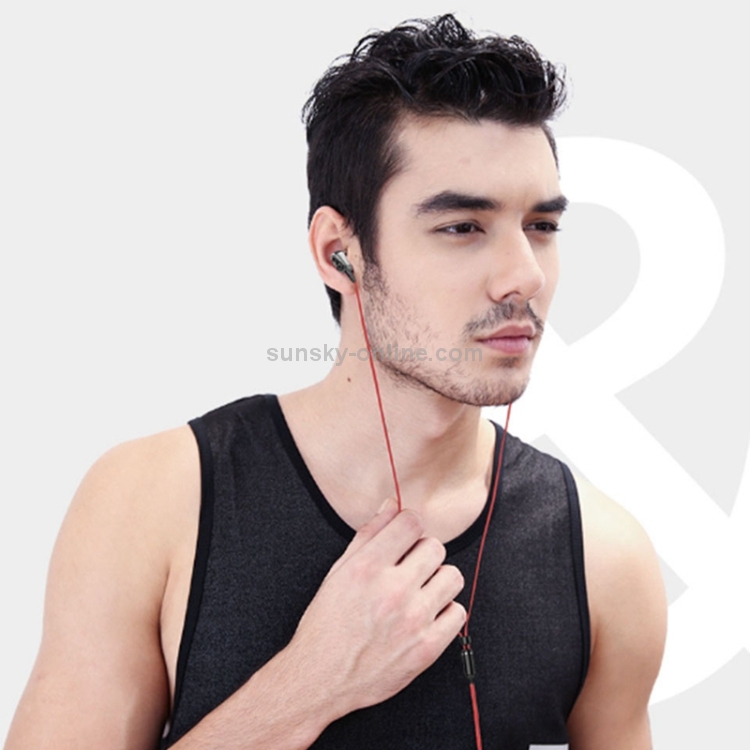 UiiSii DT800 Universal HIFI Double Moving Iron + Double Moving Coil Drivers In-Ear Earphone (Black)