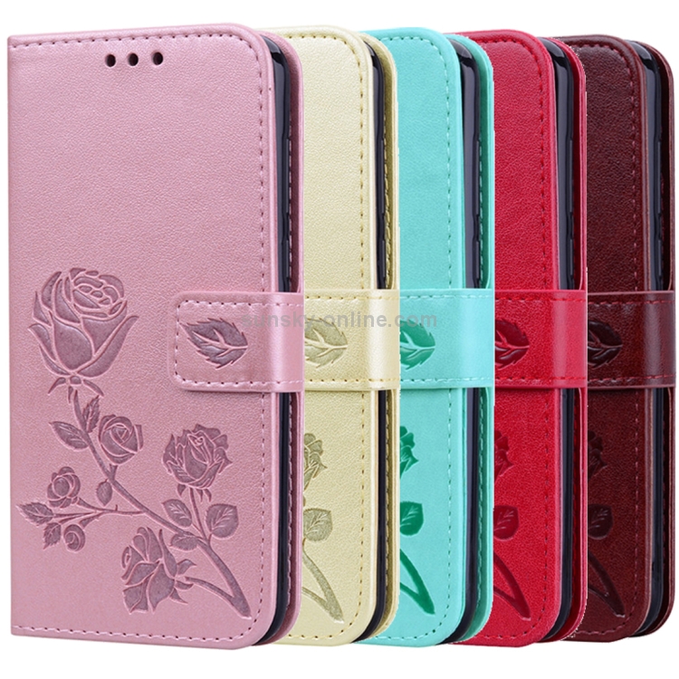 Rose Embossed Horizontal Flip PU Leather Case for Samsung Galaxy J4 Plus, with Holder & Card Slots & Wallet (Red) Rose Embossed Horizontal Flip PU Leather Case for Samsung Galaxy J4 Plus, with Holder & Card Slots & Wallet (Red)