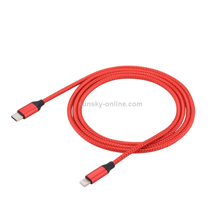 1.2m Weave Line USB-C / Type-C to 8 Pin Charging Cable 1.2m Weave Line USB-C / Type-C to 8 Pin Charging Cable